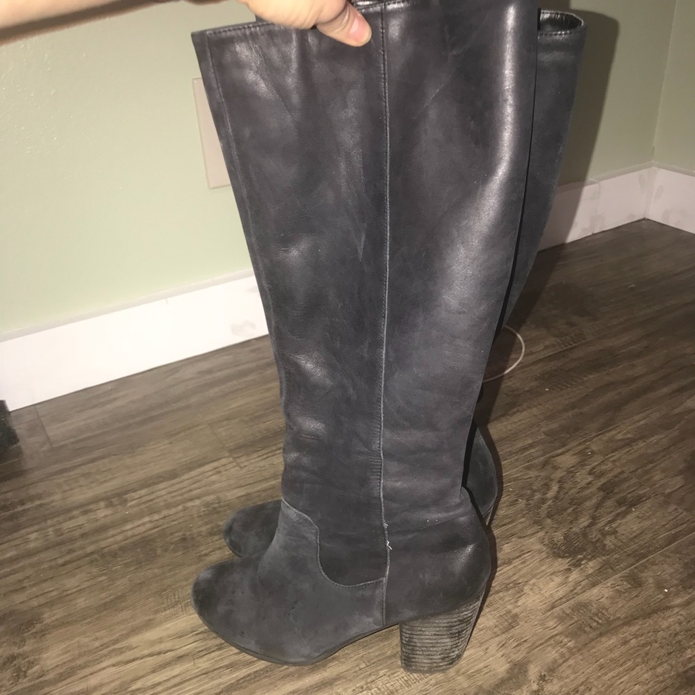 Black tall BP boots